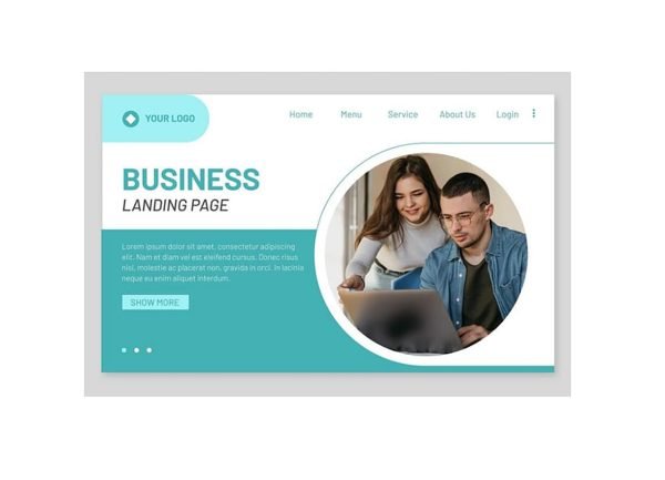 Página web empresarial (cinta dinámica de serv. + pop up de campaña)