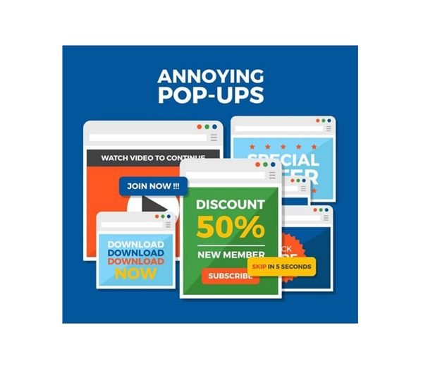 Página web empresarial (cinta dinámica de serv. + pop up de campaña)