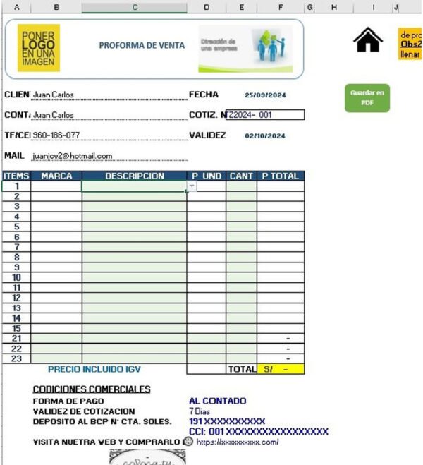 CotizaciónSGE2