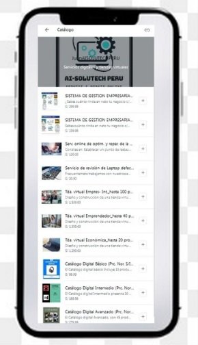 Catálogo Whatsapp Móvil